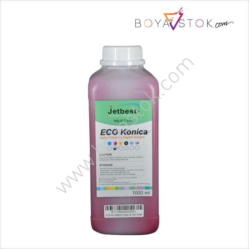 Konica 512/1024 1000ml Bidon Eco-Solvent Boya